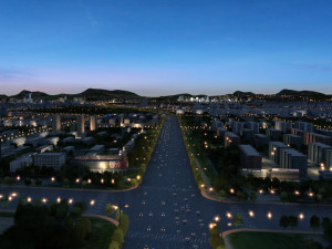 city building Modèle 3D