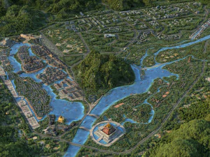 citt&agrave; antica Modello 3D