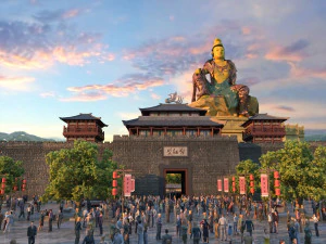 गुआनिन 3D मॉडल