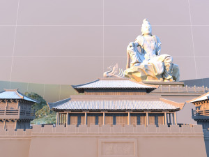 guanyin Model 3D
