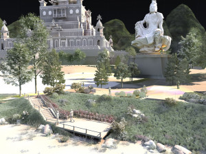 guanyin Modèle 3D