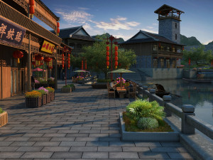 ancient city 3D Model
