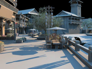 ancient city 3D Model