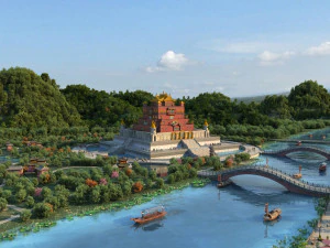 ancient temple 3D Model