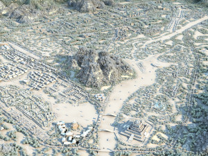 ancient city 3Dモデル