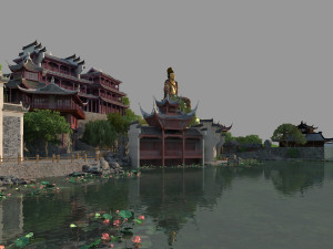 guanyin Modelo 3D