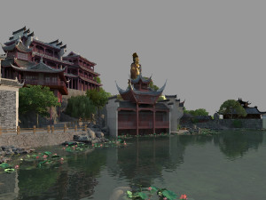 guanyin 3D 模型