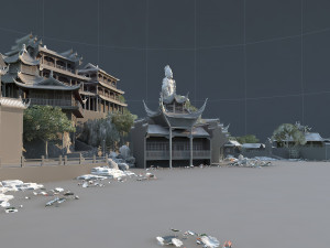 guanyin 3D 模型