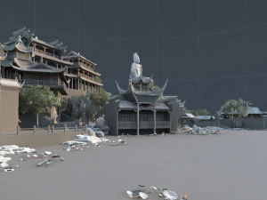 guanyin 3D Model