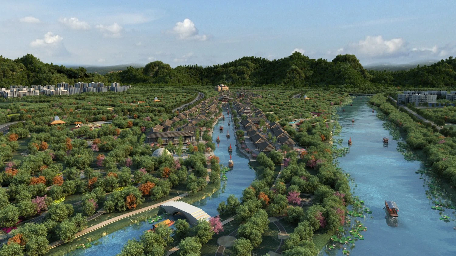 ancient city 3D Model .c4d .max .obj .3ds .fbx .stl .blend 