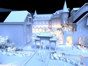 ancient city Modèle 3D