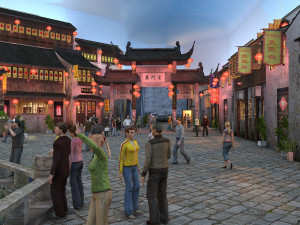 ancient city 3Dモデル