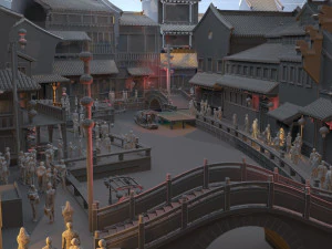 ancient city 3D Model