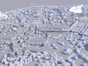 Amusement park 3D मॉडल