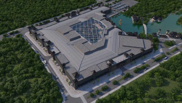 ancient city 3D Model .c4d .max .obj .3ds .fbx .stl .blend 