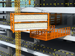 transportation construction 3D Model