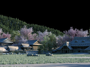 rural 3D 模型
