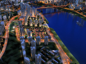 city building Modello 3D