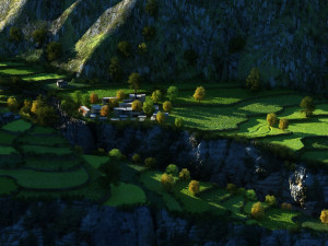 village Model 3D