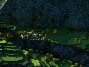 village 3D Model