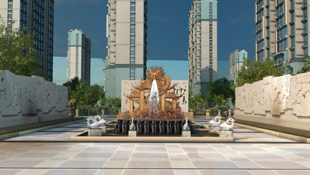city building 3D मॉडल .c4d .max .obj .3ds .fbx .stl .blend 