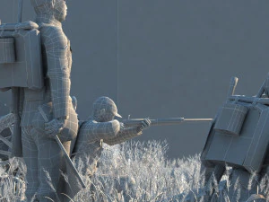 japanese army 3D Model