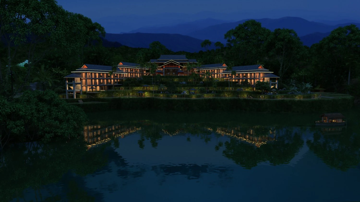 construção da cidade Modelo 3D .c4d .max .obj .3ds .fbx .stl .blend