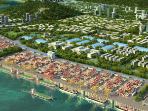 city building 3D मॉडल