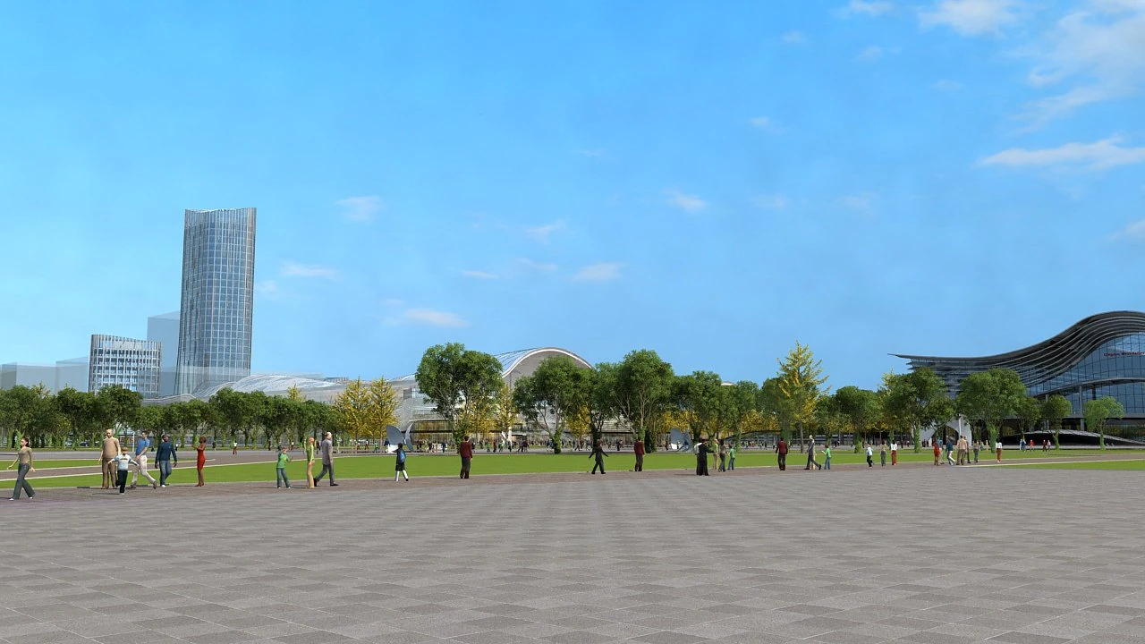 city building 3D Model .c4d .max .obj .3ds .fbx .stl .blend