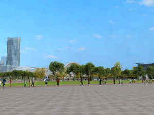 constru&ccedil;&atilde;o da cidade Modelo 3D