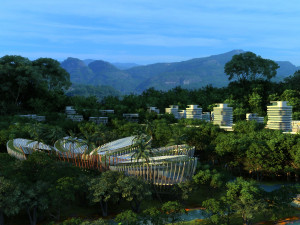 city building 3D 모델