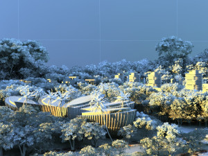 city building 3D 모델