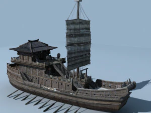 линкор 3D Модель