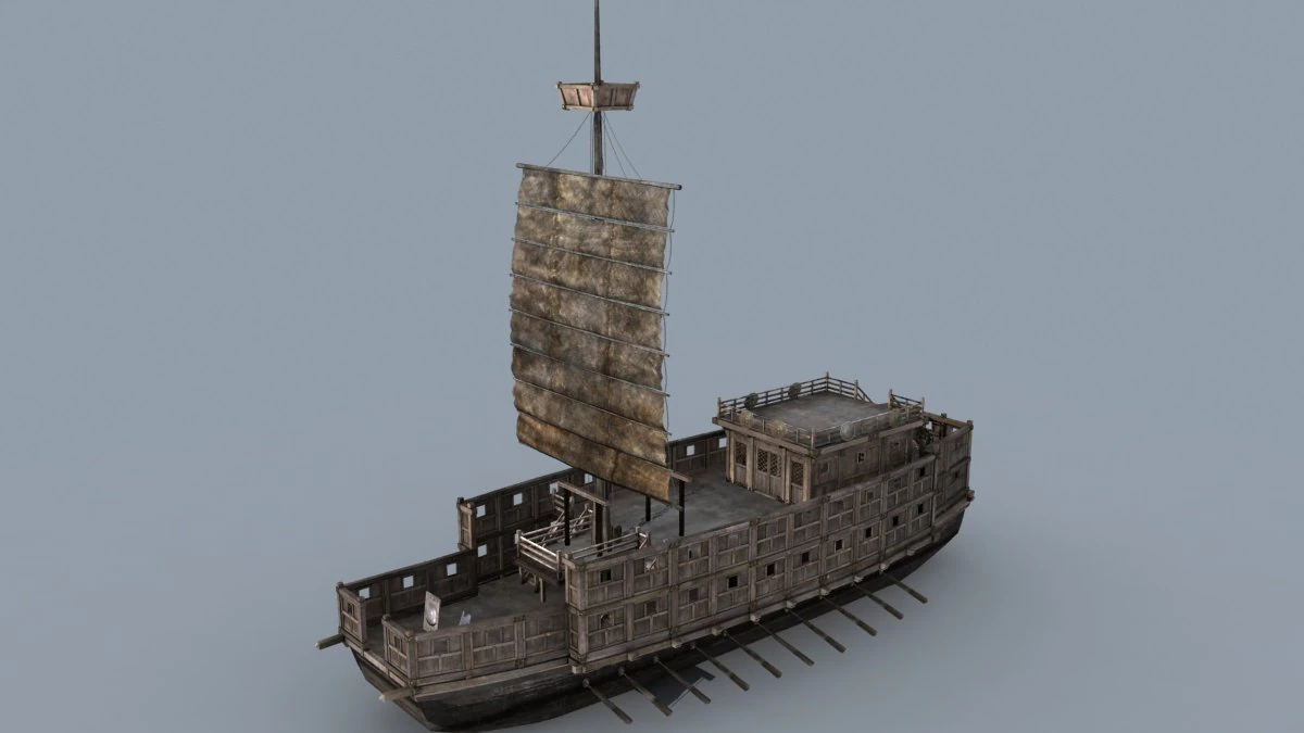 battleship 3D Model .c4d .max .obj .3ds .fbx .stl .blend 