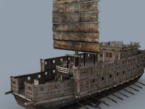 battleship 3D Model