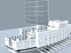 battleship Modèle 3D