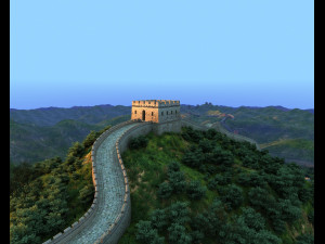 great wall Model 3D
