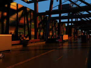 port 3D Model