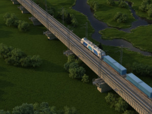 train Model 3D