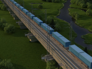 train Model 3D