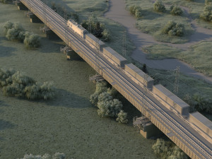 train Model 3D