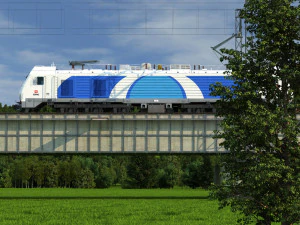 रेलगाड़ी 3D मॉडल