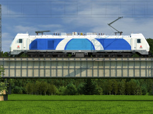 train Modelo 3D