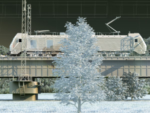 train Modelo 3D