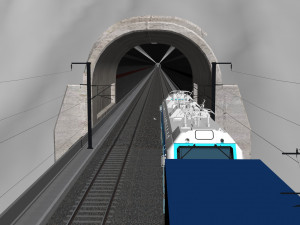train 3D Model
