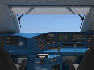 locomotiva Modelo 3D