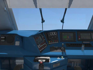 локомотив 3D Модель