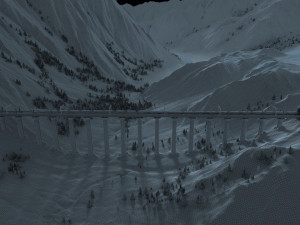 train Modello 3D