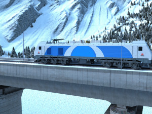 train 3D Model