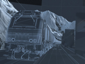 train 3D Model